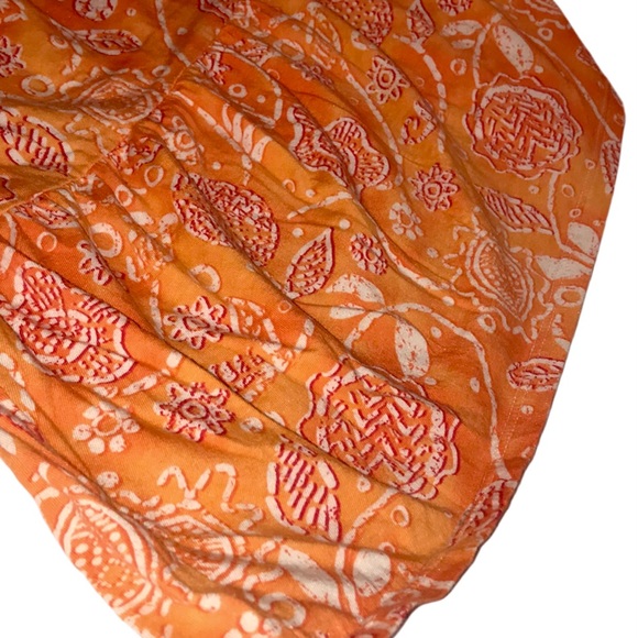 MUDD SIZE 5 GIRLS ORANGE MAXI DRESS - Picture 4 of 6